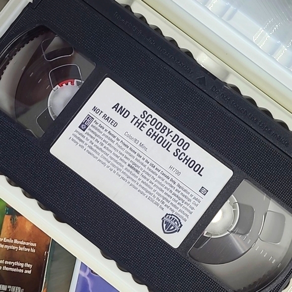 Vintage 90s Y2K Scooby-Doo VHS Cassette Tape Bundle of Four Collectible Rare - Picture 14 of 16